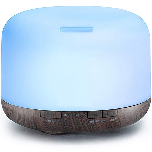 Multi-Color Changing Essential Oil Aromatherapy Diffuser With Remote