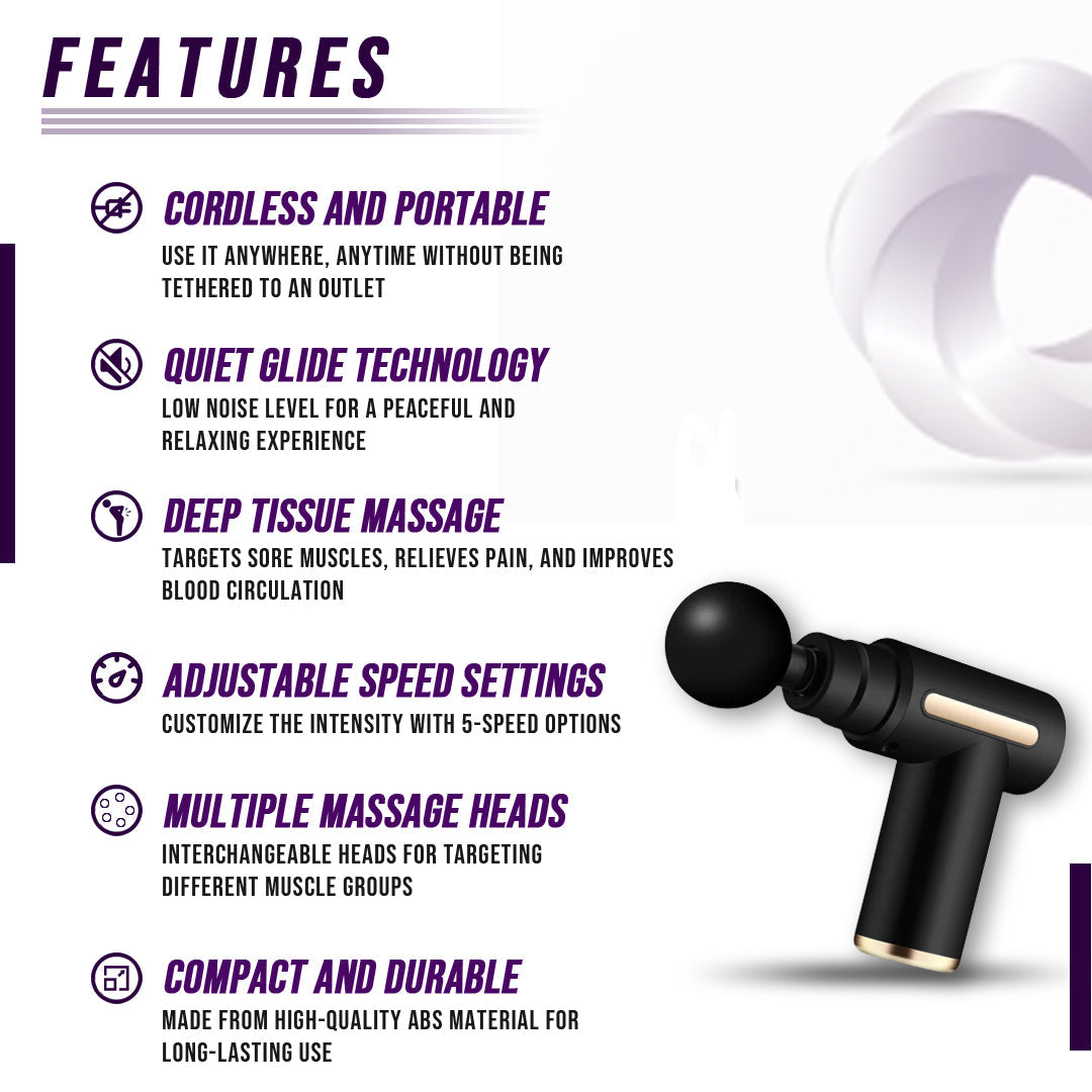 Deep Tissue and Muscle Massage Gun