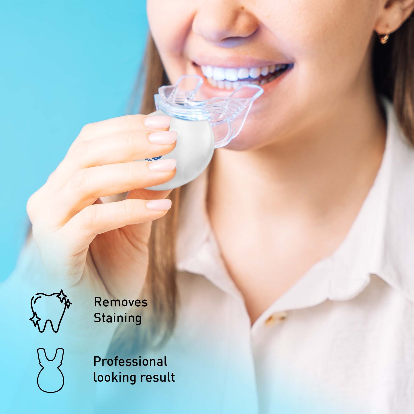 LED Teeth Whitening Kit, Whitening Strips, & Electric Toothbrush --Pursonic