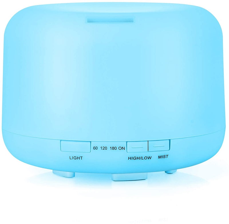 Multi-Color Changing Essential Oil Aromatherapy Diffuser With Remote