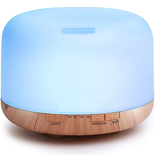 Multi-Color Changing Essential Oil Aromatherapy Diffuser With Remote
